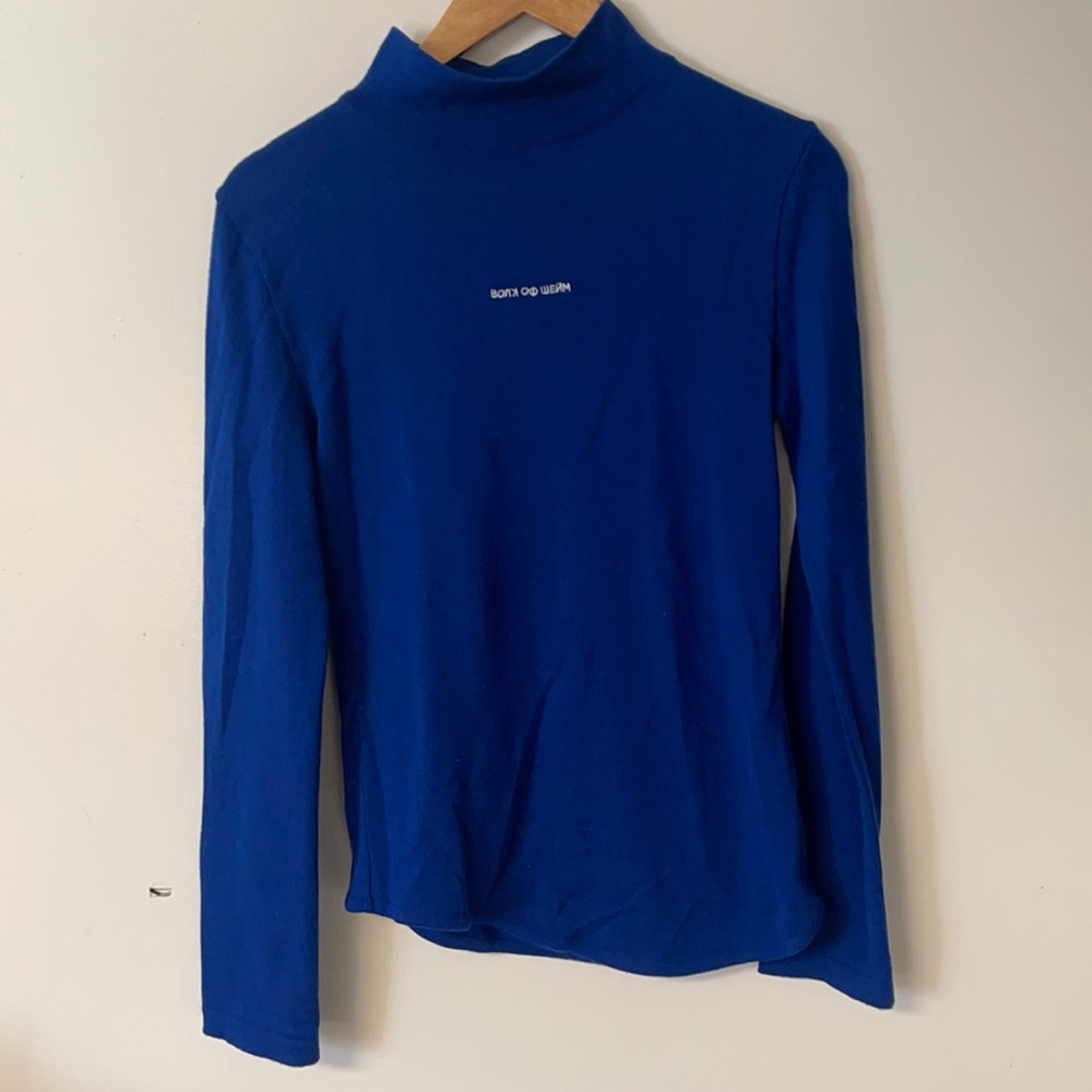 Walk of Shame mock neck sweater